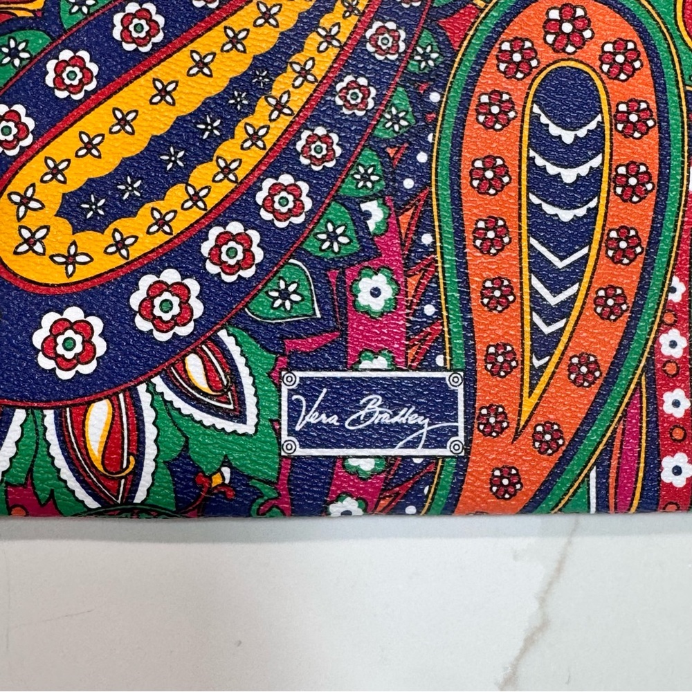 Vera Bradley Multicolor Paisley Wristlet Clutch - Picture 5 of 6